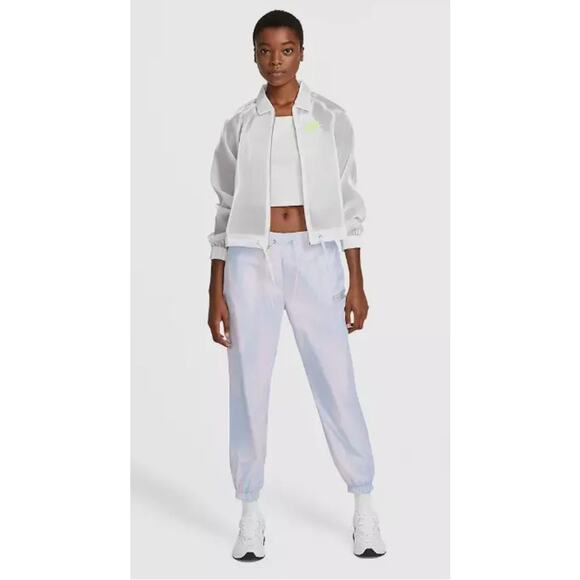 NIKE SPORTSWEAR Loose Fit Ghost Tie Die Track Pants Joggers Womens Sz S NWT $75 - Picture 2 of 14